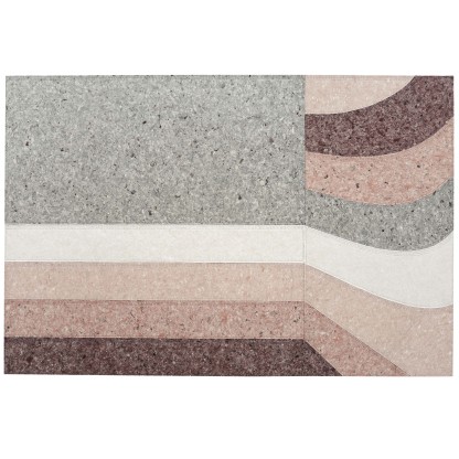 Ковер GAN NUANCES BURGUNDY