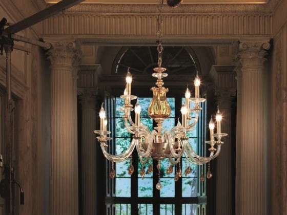 Подвесные светильники Euroluce Lampadari FLORA L8+4