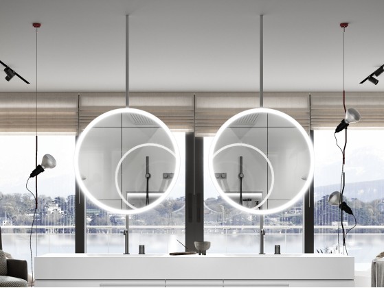 Зеркало для ванной комнаты MOMA Design FRAME