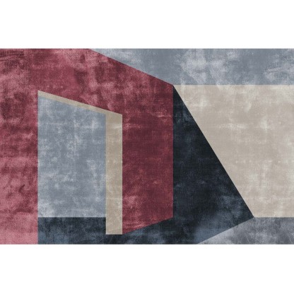 Ковер Sirecom Tappeti PROSPETTIVE HORIZONTAL PINK