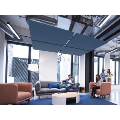 Самонесущие звукоизолирующие подвесные потолки Saint-Gobain ECOPHON Ecophon Solo™ Textile