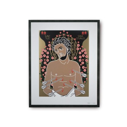 Плакат TuttiSanti SAINT SEBASTIAN