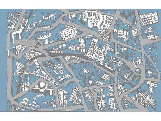 Коврики для детей Un Tapis a Paris PARIS