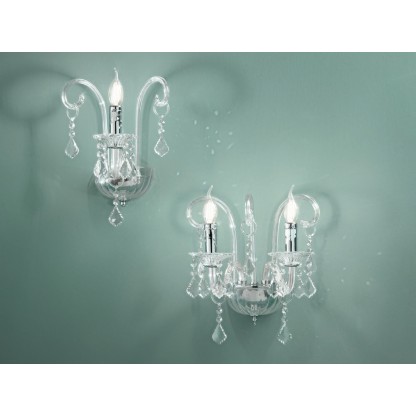 Бра - настенная лампа Fan Europe Lighting CRISTALLO