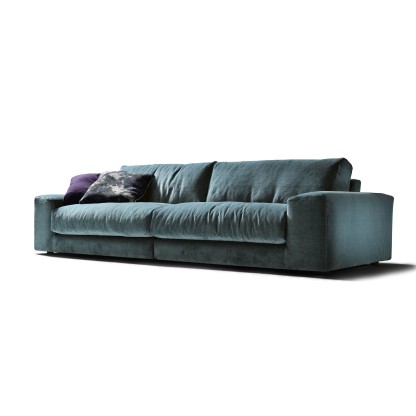 Диван в обивке бархат Black Tie DANTE