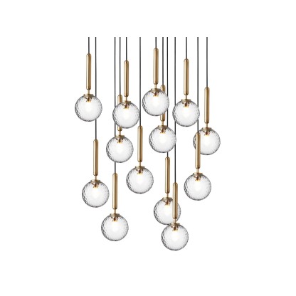 Подвесные светильники Nuura MIIRA 13 BRASS OPTIC