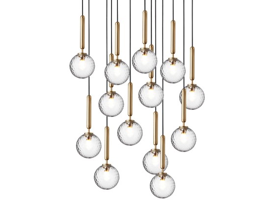 Подвесные светильники Nuura MIIRA 13 BRASS OPTIC