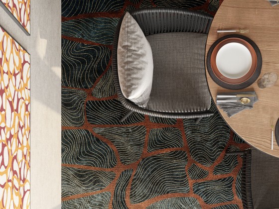 Ковер Inkiostro Bianco FIELDS