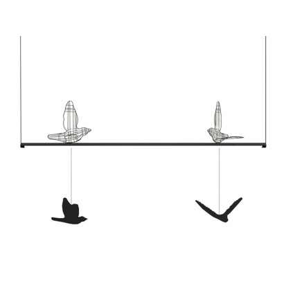 Подвесные светильники SVITANOK FLIGHT SHADOWS