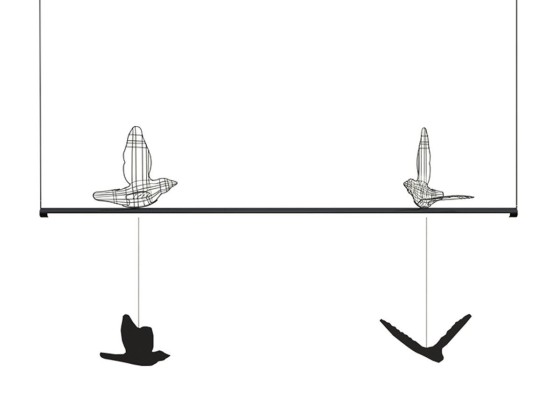 Подвесные светильники SVITANOK FLIGHT SHADOWS
