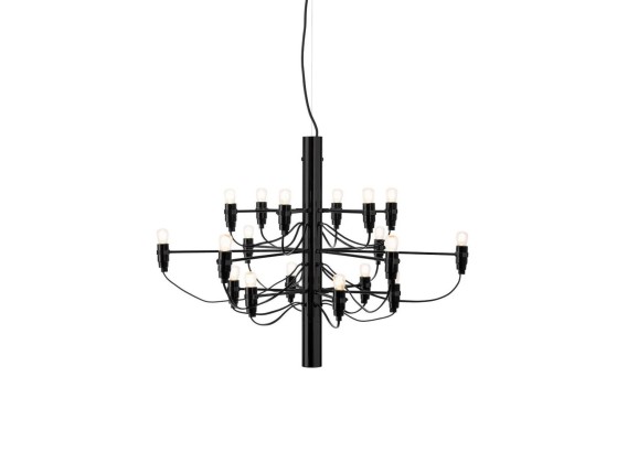 Подвесные светильники In Stock FLOS - 2097 /18 BLACK FROSTED