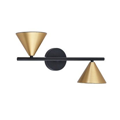 Бра - настенная лампа Lucande KARTIO BRASS 2