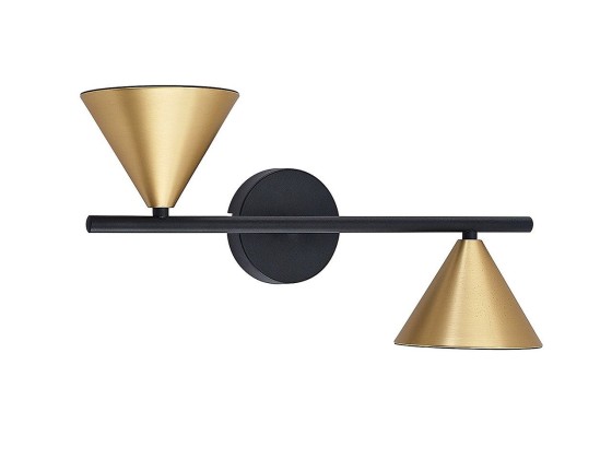 Бра - настенная лампа Lucande KARTIO BRASS 2