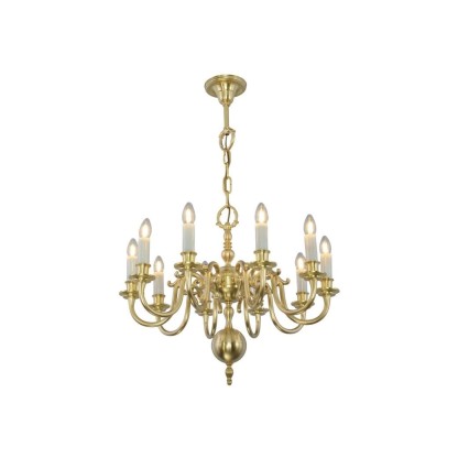 Подвесные светильники Patinas Lighting AMSTERDAM 10 ARMED CHANDELIER SMALL