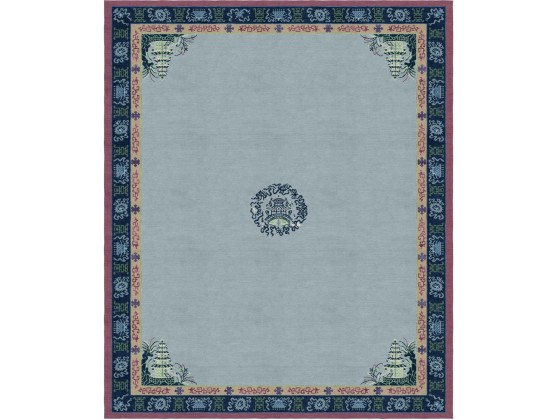 Ковер Tapis Rouge Distribution PAGODA BLUE FADE