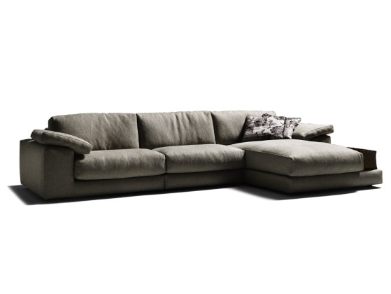 Угловой диван с шезлонгом Black Tie DANTE