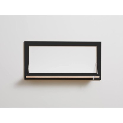 Вешалка AMBIVALENZ FLPPS HNGRAIL 80x40x1 - BLACK