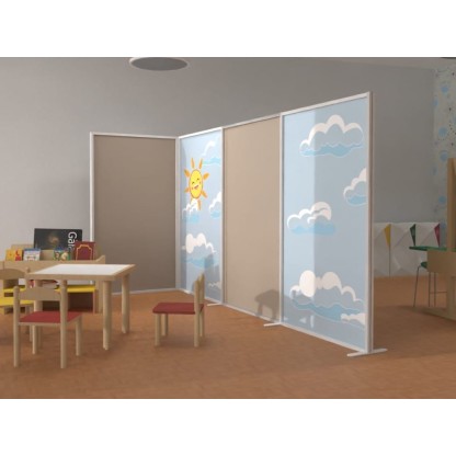 Перегородка для столов STUDIO T INUNO