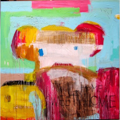 Картина ICI ET LA HOME SWEET HOME