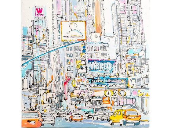 Картина NOVOCUADRO ART COMPANY SNAPPLE TAXI