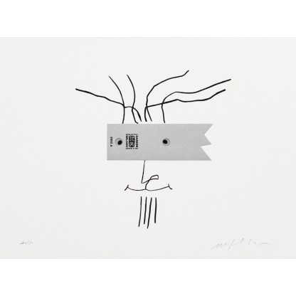 Трафаретный декор Danese Milano I VOLTI, CINQUE