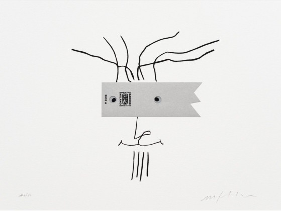 Трафаретный декор Danese Milano I VOLTI, CINQUE