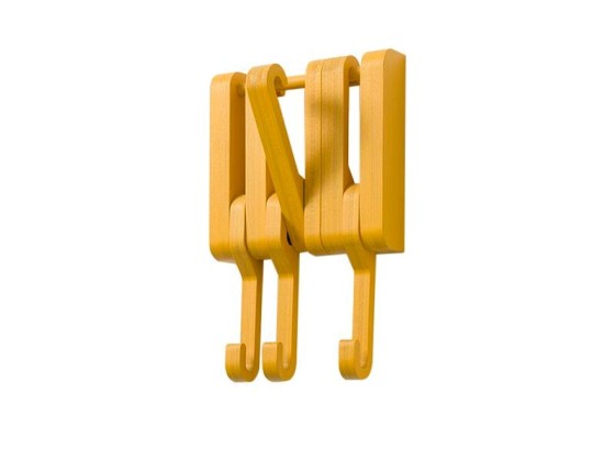 Вешалка для одежды In Stock SCULPTURES JEUX - HIDDEN MUSTARD