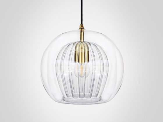 Подвесные светильники Marc Wood Studio PLEATED CRYSTAL CLEAR