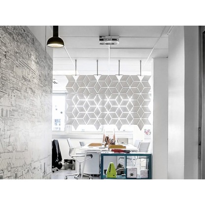 Перегородки bloomming FACET Hanging Room Divider 136x89cm