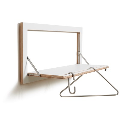 Вешалка AMBIVALENZ FLPPS HNGRAIL 80x40x1 - WHITE