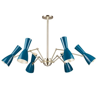 Подвесные светильники Il Bronzetto WORMHOLE 11-6 Luci