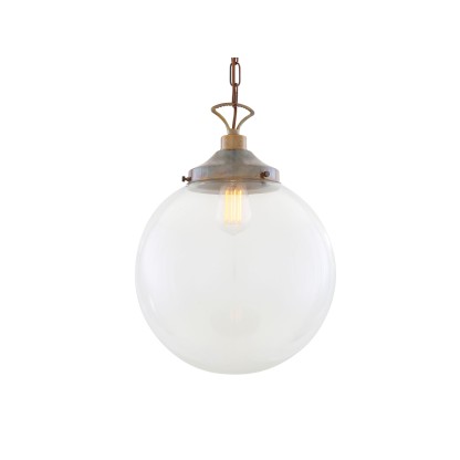 Подвесные светильники Mullan Lighting RIAD CLEAR GLOBE PENDANT LIGHT 35CM