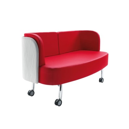 Диван с колесами для общественных зон Sesta BLOG