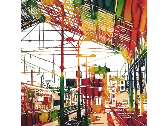 Плакат ARTDESIGNBOX LYON PERRACHE FUGA 1