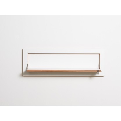 Офисный стеллаж AMBIVALENZ FLPPS 80x27x1 - WHITE