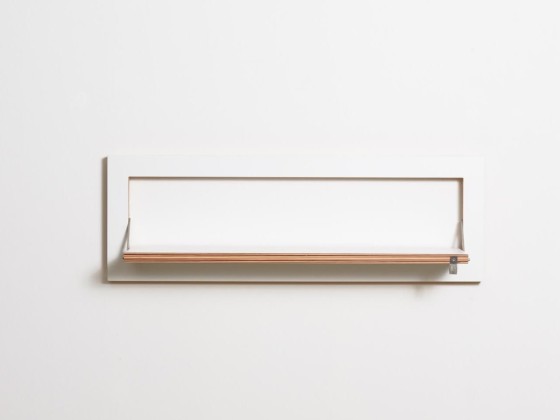 Офисный стеллаж AMBIVALENZ FLPPS 80x27x1 - WHITE