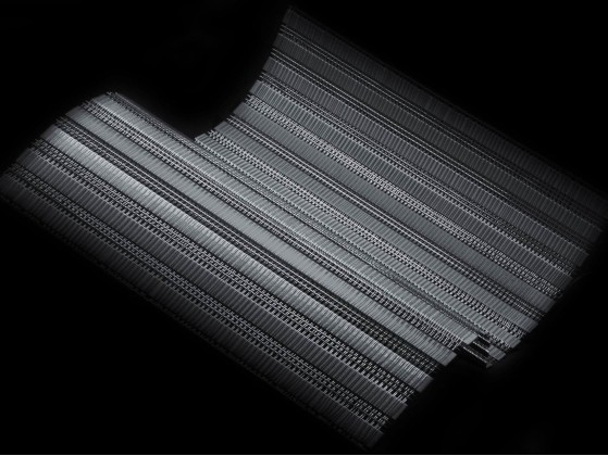 Ткани для стен Tessitura Tele Metalliche Rossi RIGA ANTHRACITE