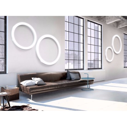 Бра - настенная лампа PANZERI SILVER RING