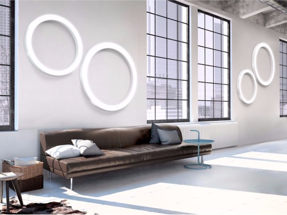 Бра - настенная лампа PANZERI SILVER RING