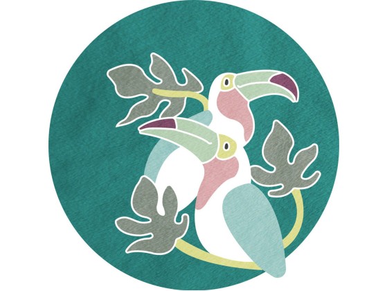 Коврики для детей Un Tapis a Paris TOUCANS