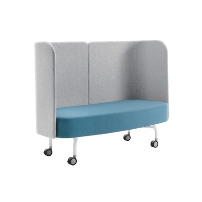 Диван с высокой спинкой и колесиками Sesta BLOG