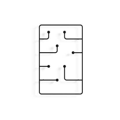 Вешалка для одежды Karakter HANG AROUND