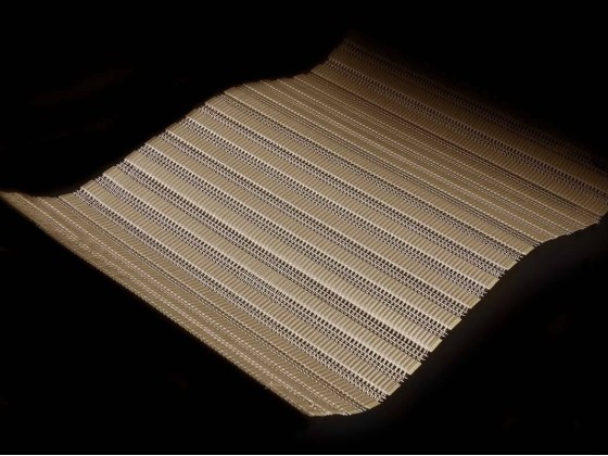 Ткани для стен Tessitura Tele Metalliche Rossi RIGA BRONZE