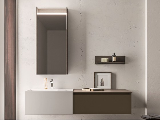 Тумба настенная для раковины Cerasa SEGNO