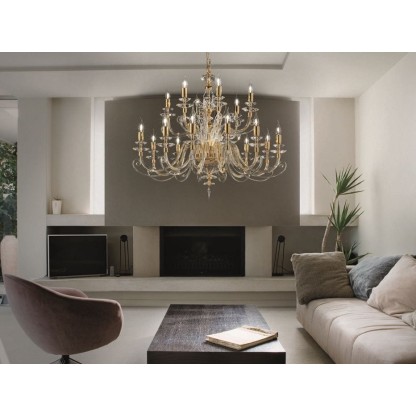 Подвесные светильники Euroluce Lampadari ALICANTE L12+6