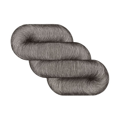 Ковер GAN GIRO BLACK and WHITE