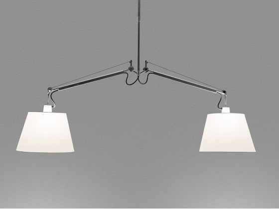 Подвесные светильники Artemide TOLOMEO BASCULANTE DUE BRACCI