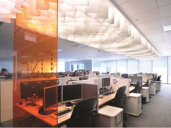 Самонесущие звукоизолирующие подвесные потолки Procedes Chenel International HONEYCOMBS