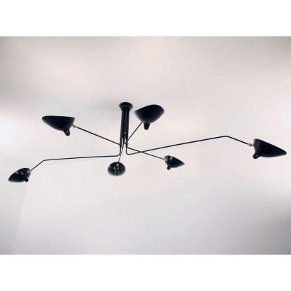 Потолочные светильники Serge Mouille P6B