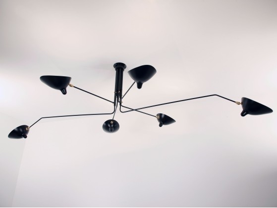 Потолочные светильники Serge Mouille P6B